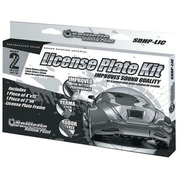 BALLISTIC HOLLOW POINT SDHP-LIC License Plate Kit