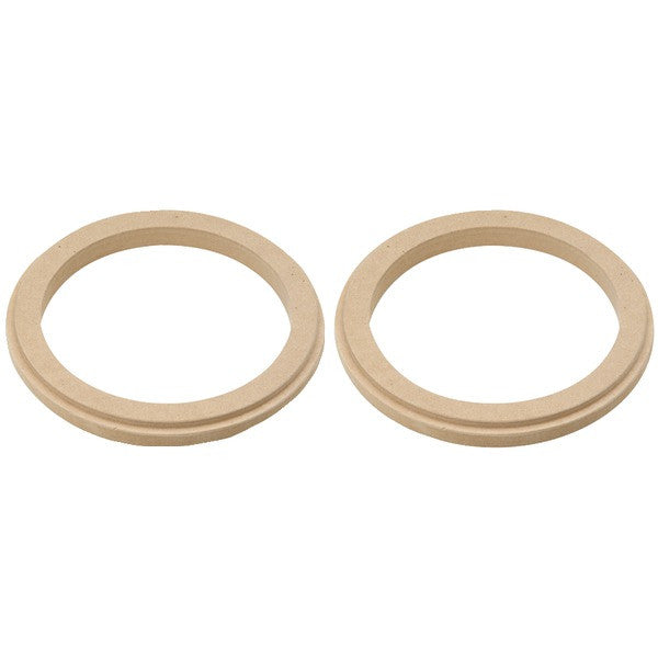 INSTALL BAY SR6 MDF Speaker Rings, Pair (6" x .5")