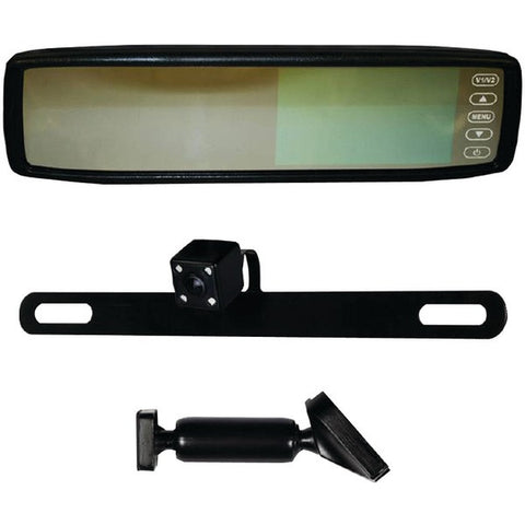 IBEAM TE-RVMCIR 4.3" Replacement Rearview Mirror with IR LED Camera