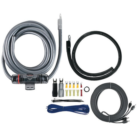 T-SPEC V8-RAK1-0 v8 SERIES Amp Installation Kit with RCA Cables (1-0 Gauge)