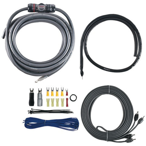T-SPEC V8-RAK4 v8 SERIES Amp Installation Kit with RCA Cables (4 Gauge)