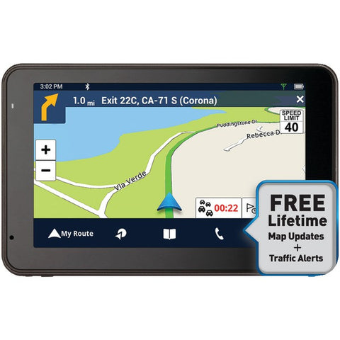 MAGELLAN RM5465SGLUC RoadMate(R) 5465T-LMB 5" GPS Device with Bluetooth(R) & Free Lifetime Maps & Traffic Updates