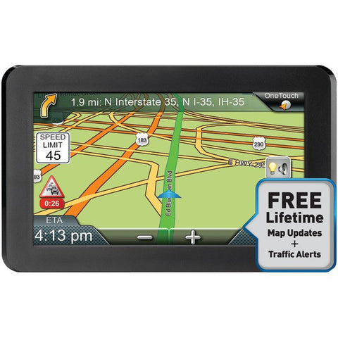 MAGELLAN RM9412SWLUC RoadMate(R) 9412T-LM 7" GPS Device with Lifetime Maps & Traffic Updates