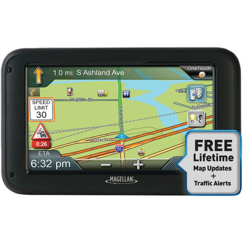 MAGELLAN RC5370SGLUC RoadMate(R) Commercial Truck 5370T-LMB 5" GPS Device with Bluetooth(R) & Free Lifetime Maps & Traffic Updates