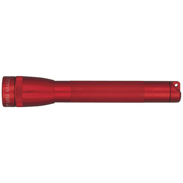 MAGLITE SM2A03H 14-Lumen Mini MAGLITE(R) Flashlight with Holster (Red)