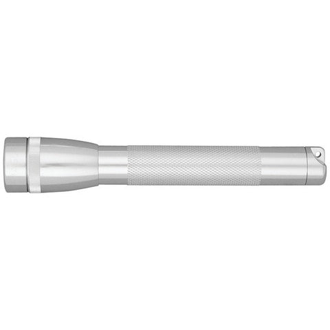 MAGLITE SM2A10H 14-Lumen Mini 2 Flashlight with Holster (Silver)