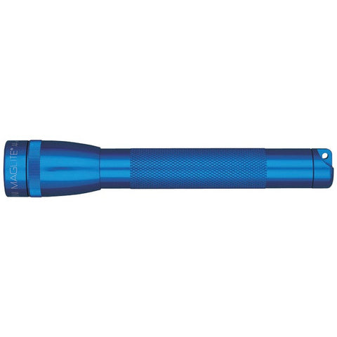 MAGLITE SM2A11H 14-Lumen Mini Flashlight with Holster (Blue)