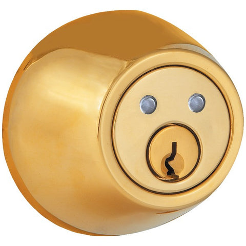 MORNING INDUSTRY INC RF-01P Remote Control Electronic Dead Bolt (Polished Brass)
