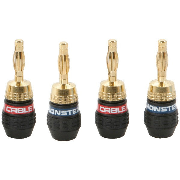 MONSTER QL GMT-H MKII QuickLock(TM) Gold Banana Connectors