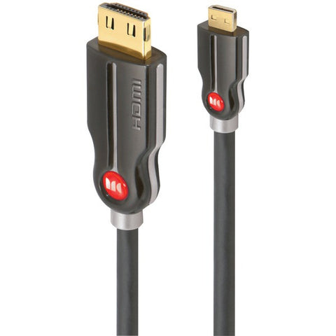 MONSTER 140789 Micro-HDMI(R) to HDMI(R) Cable (8ft; Black)