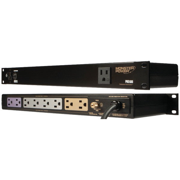 MONSTER POWER MP PRO 600 9-Outlet PRO 600 Rack-Mountable PowerCenter(TM)