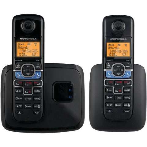MOTOROLA L702BT DECT 6.0 Cordless Phone System with Bluetooth(R) Link (2-Handset System)
