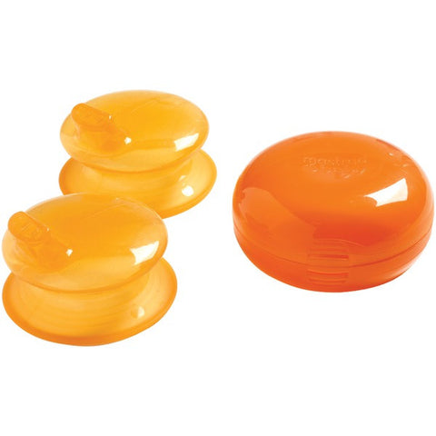 Mastrad Baby A53409 Orange Babycaps Spout with Carrying Case, 2 pk