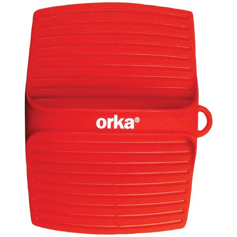 ORKA OG110101 Square Pot Holder with Handle (Red)