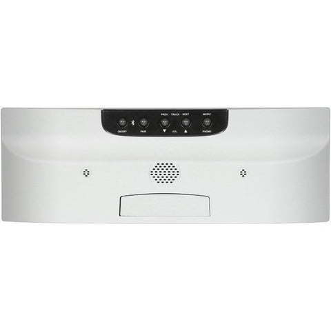 M&S SYSTEMS DMCBT Music-Intercom System with Bluetooth(R) Player (White)