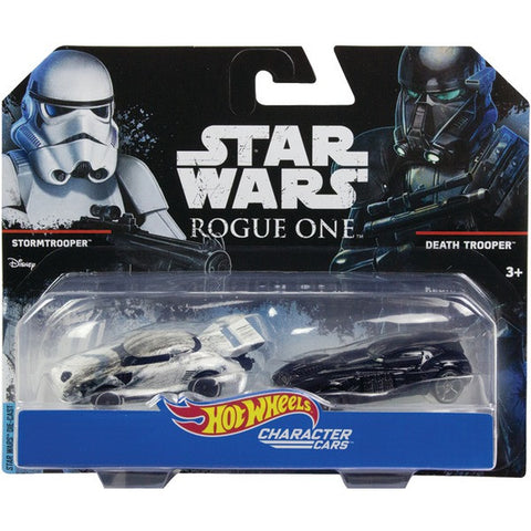 Mattel DXP94 Hot Wheels(R) Star Wars: Rogue One(TM) Character Car, 2 pk Assortment