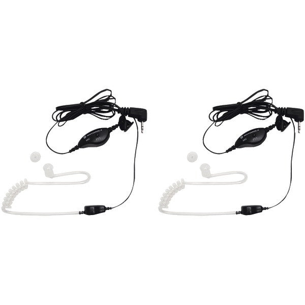 MOTOROLA 1518 2-Way Radio Accessory (2-Way Radio Surveillance Headset with PTT Microphone)