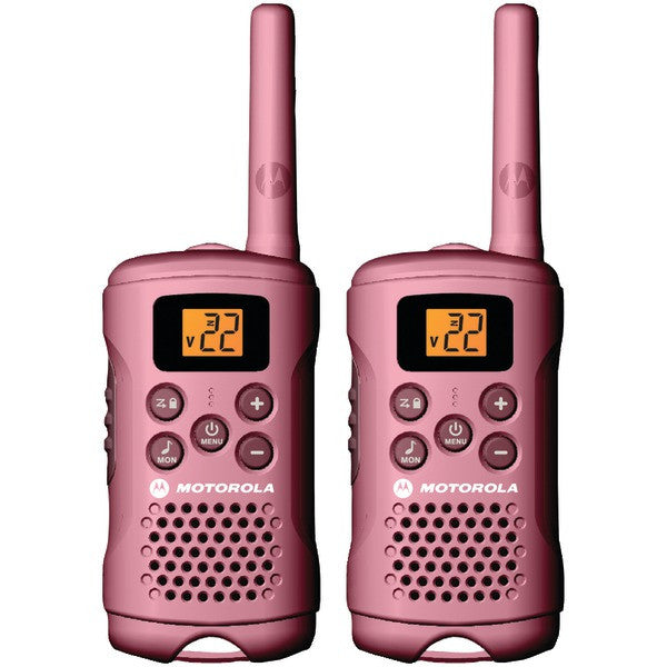 MOTOROLA MG167A 16-Mile Talkabout(R) 2-Way Radio (Pink)