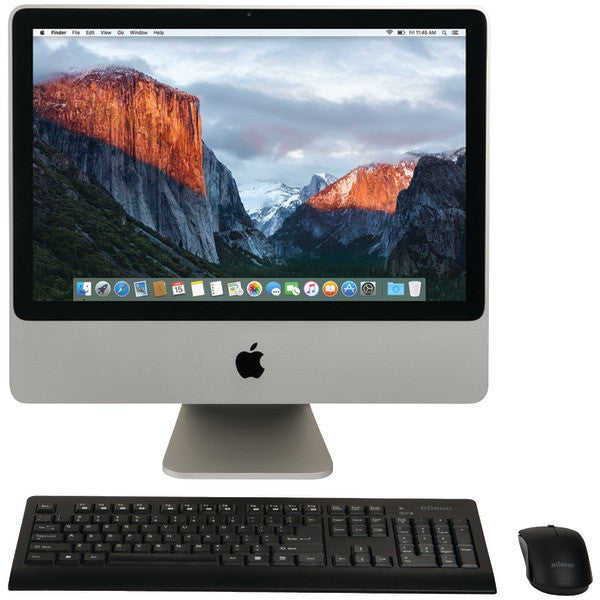 APPLE MB323LL-A-C2D-2.4-4GB-250GB-10.11 20" Refurbished iMac(R) Desktop Computer