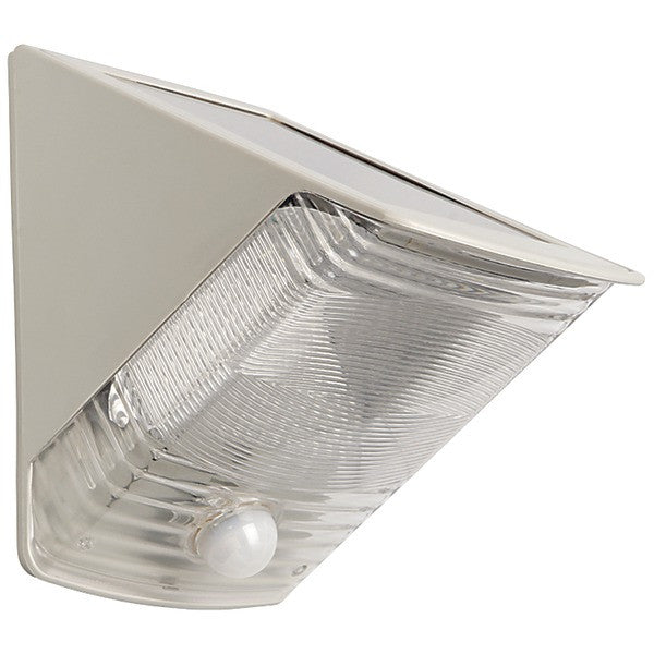 MAXSA INNOVATIONS 40235 Solar-Powered Motion-Activated Wedge Light (Gray)