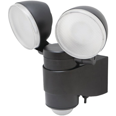 MAXSA INNOVATIONS 43218 Battery-Powered Motion-Activated Dual-Head LED Security Spotlight