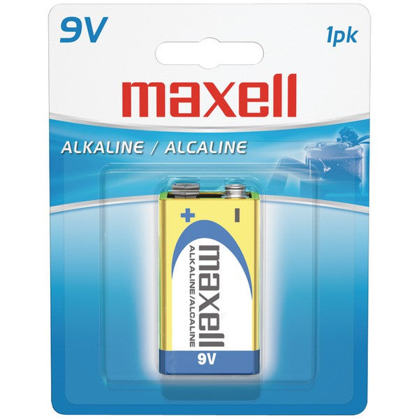 MAXELL 721110 - 6LF221BP Alkaline Batteries (9V; Single)