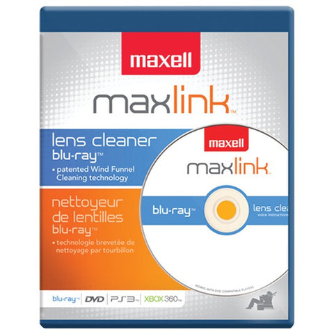 MAXELL 190054 - BR-HD-LC Blu-ray Disc(R) & HD DVD Lens Cleaner