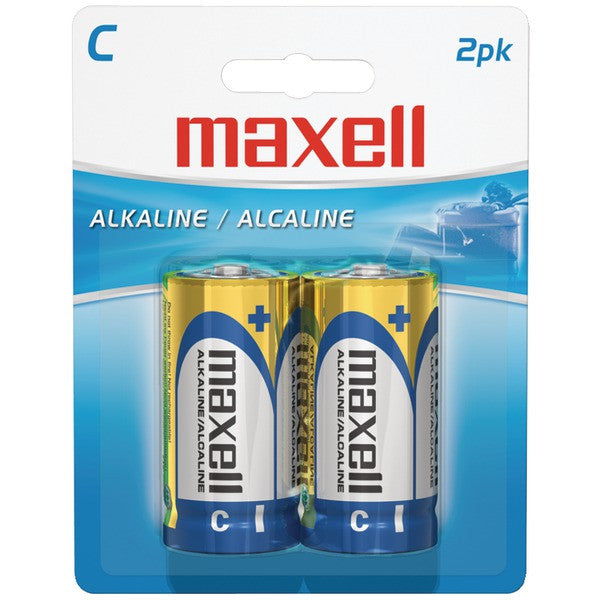 MAXELL 723320 - LR142BP Alkaline Batteries (C; 2 pk; Carded)