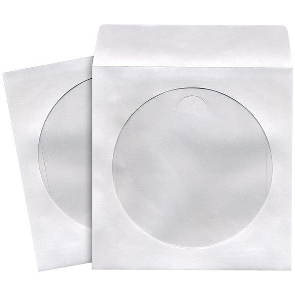 MAXELL 190135 - c CD-DVD Storage Sleeves (50 pk; White)