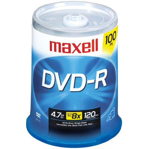 MAXELL 638014 4.7GB 120-Minute DVD-Rs (100-ct)