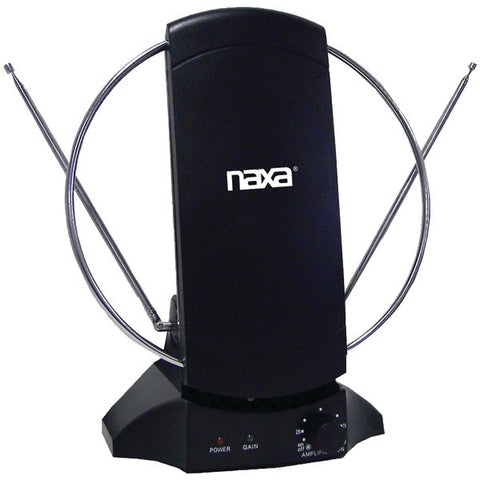 NAXA NAA-308 High-Powered Amplified ATSC-HDTV-FM Antenna
