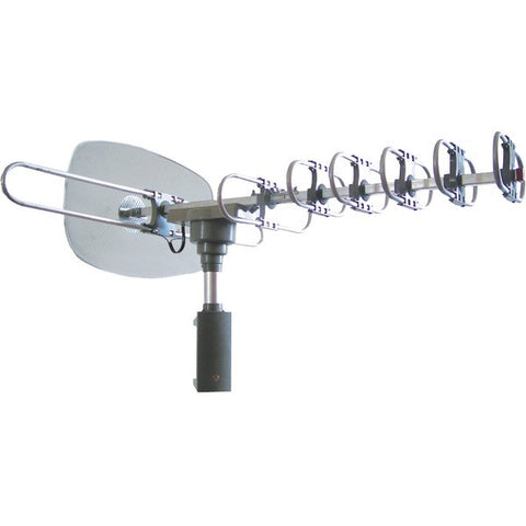 NAXA NAA-351 High-Powered Amplified Motorized Outdoor ATSC Digital TV Antenna with Remote