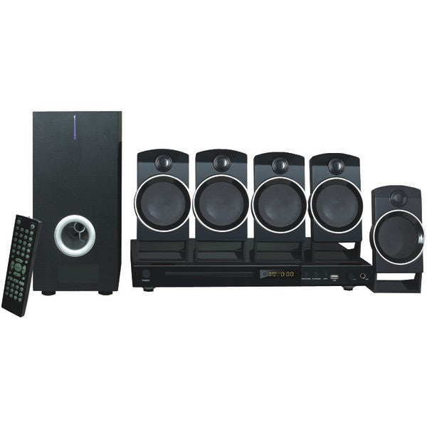 NAXA ND-859 5.1-Channel DVD & Karaoke Entertainment System