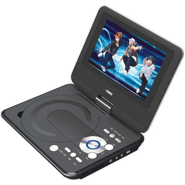 NAXA NPD952 9" TFT LCD Swivel-Screen Portable DVD Player