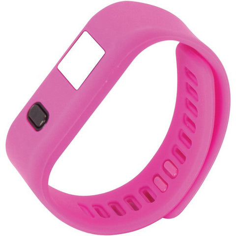 NAXA NSW-13 PINK LifeForce+ Fitness Watch for iPhone(R) & Android(TM) (Pink)