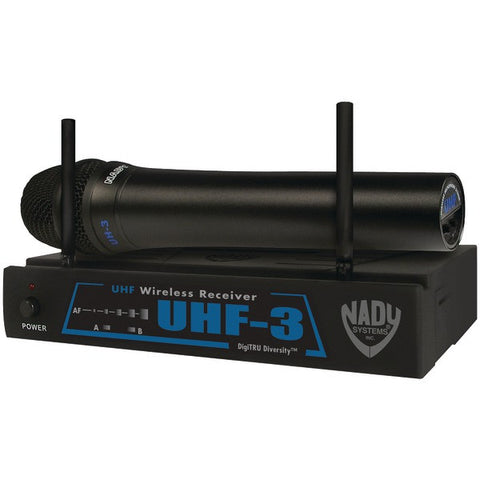 NADY UHF-3 HT SYS (MU2-480.55) Wireless Handheld Microphone System
