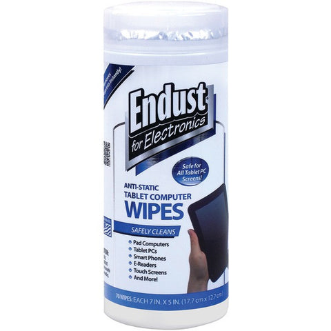 ENDUST 12596 Tablet Wipes, 70 ct