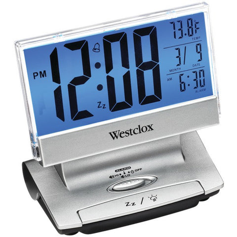 WESTCLOX 72021X Electric LCD Display USB-Charging Alarm Clock