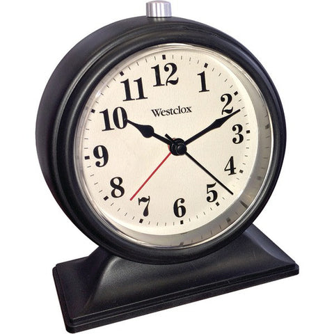WESTCLOX 75042 Analog Tabletop Alarm Clock