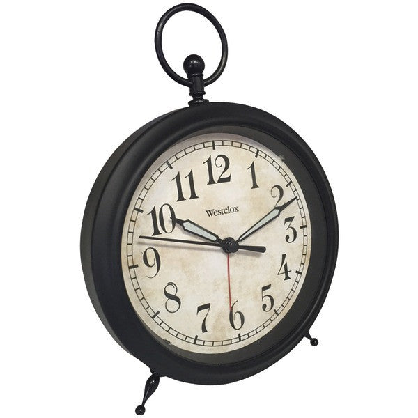 WESTCLOX 75043 Top Ring Decor Alarm Clock