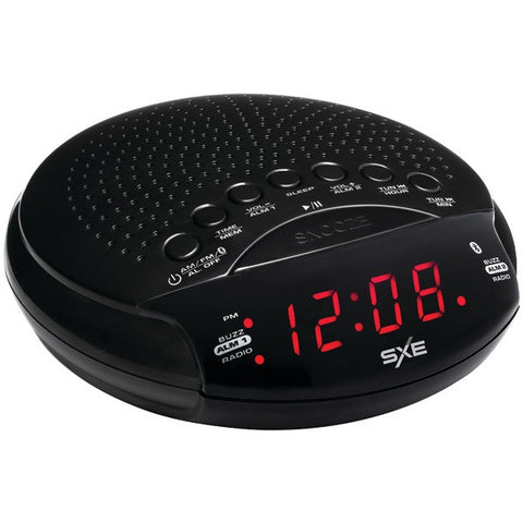 SXE SXE86000 Bluetooth(R) Dual Alarm Clock Radio