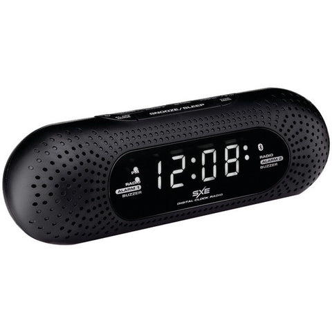 SXE SXE86002 Bluetooth(R) Speaker Dual Alarm Clock Radio