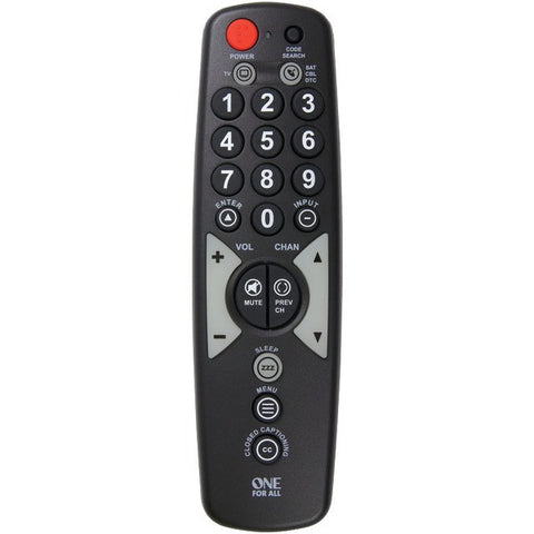 ONE FOR ALL OARH02B 2-Device Universal Remote