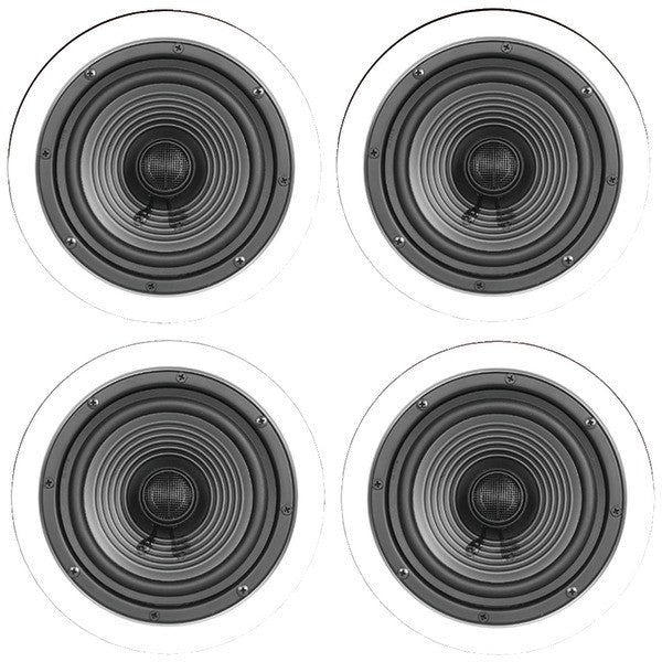 ARCHITECH x-4BULK 6.5" Premium Series Ceiling Speakers, Contractor 4 pk