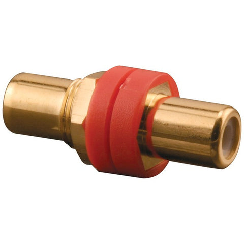 PRO-WIRE X-RGRG R RCA Front & Back Connectors (Red color-coded insulator)