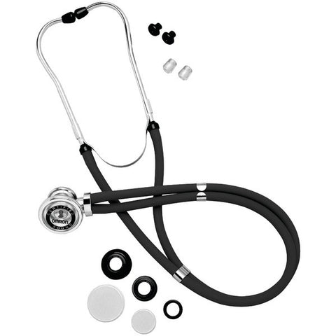 OMRON 416-22-BLK Sprague Rappaport-Style Stethoscope