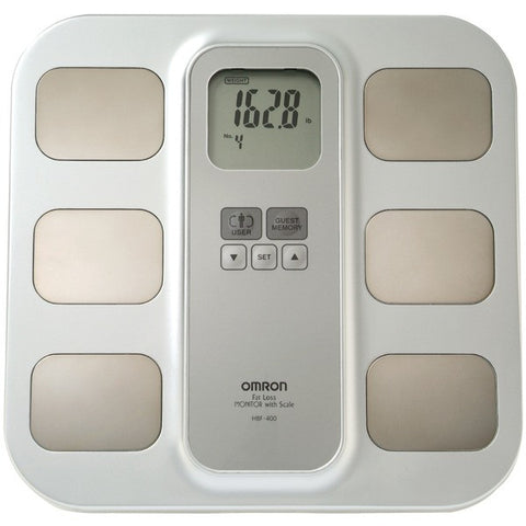 OMRON HBF-400 Full-Body Sensor Body Composition Monitor with Scale