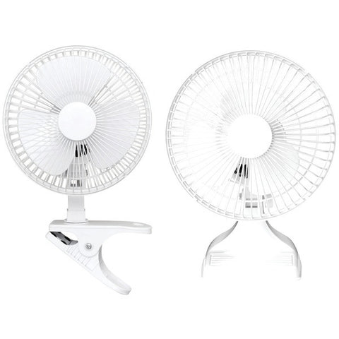 OPTIMUS F-0645 Convertible Personal Clip-on-Table Fan (6")