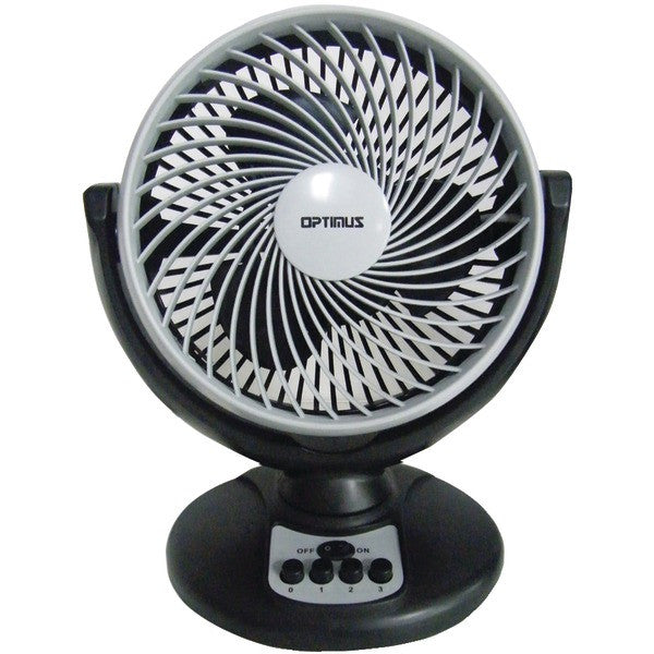 OPTIMUS F-7098 8" Oscillating Turbo High Performance Air Circulator