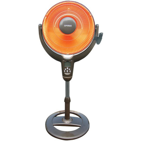 OPTIMUS H-4501 14" Oscillating Pedestal Dish Heater